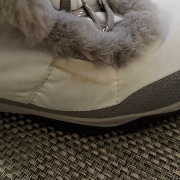 THE NORTH FACE Down Filled Icepick Neptse Winter Boots White 10 - Picture 7 of 7